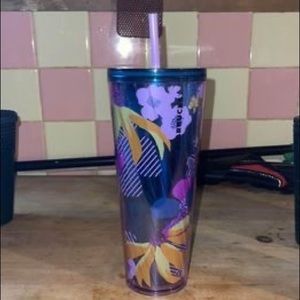 Starbucks Venti floral cup